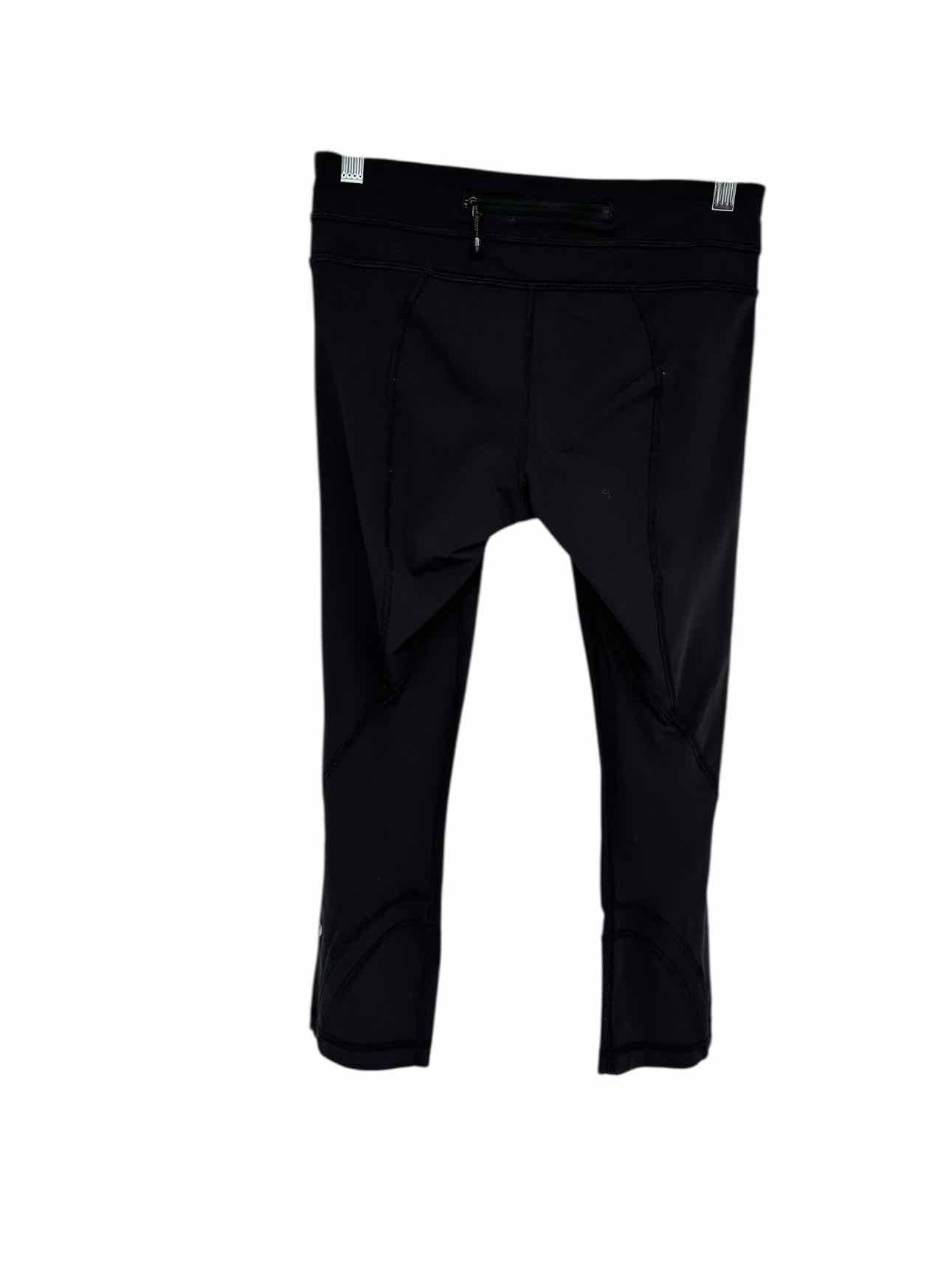 Lululemon Black Crop Legging Size 6
