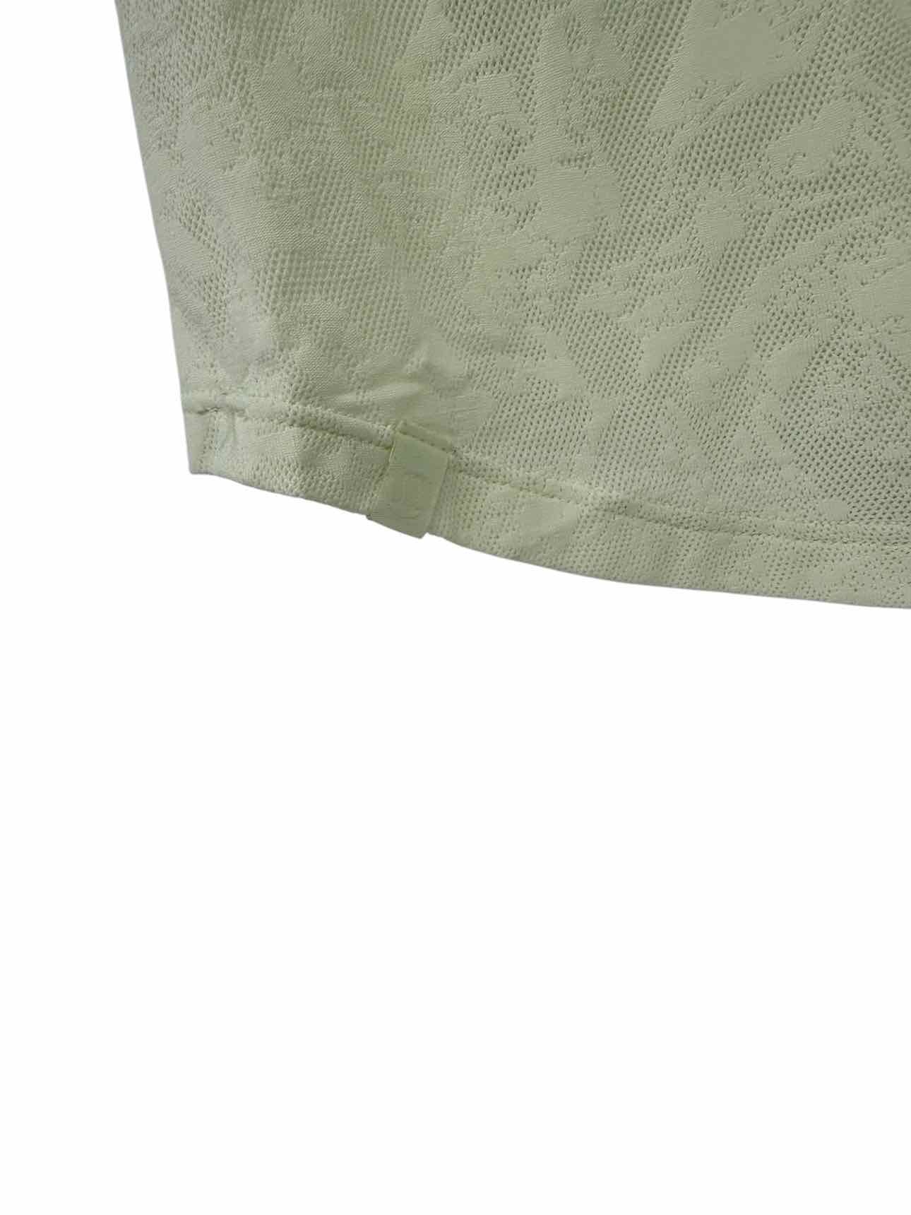 Lululemon Lt. Green Hold Tight Jacquard Size 2