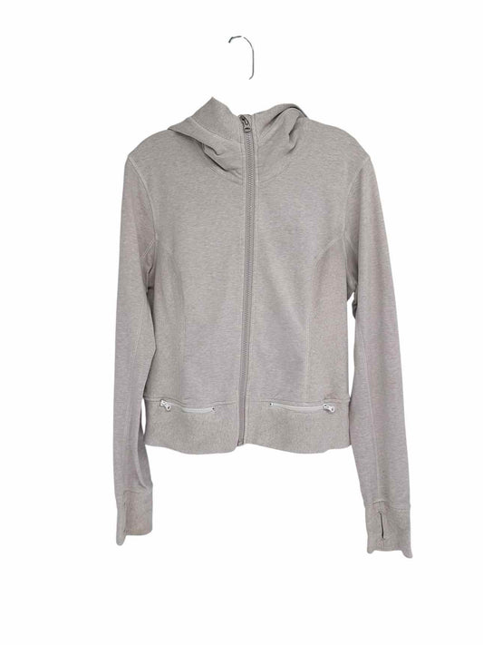 Lululemon Beige Throw Me Over Hoodie Size 12