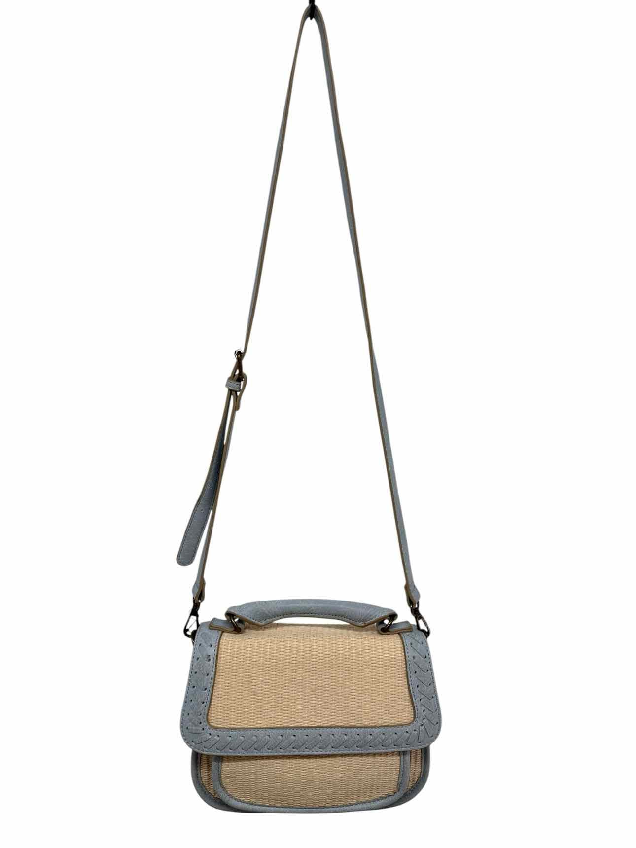 The Pioneer Woman Blue Straw Crossbody