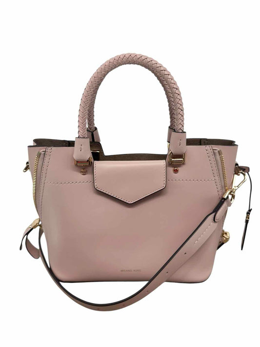 Michael Kors Blakely Pink Leather Satchel