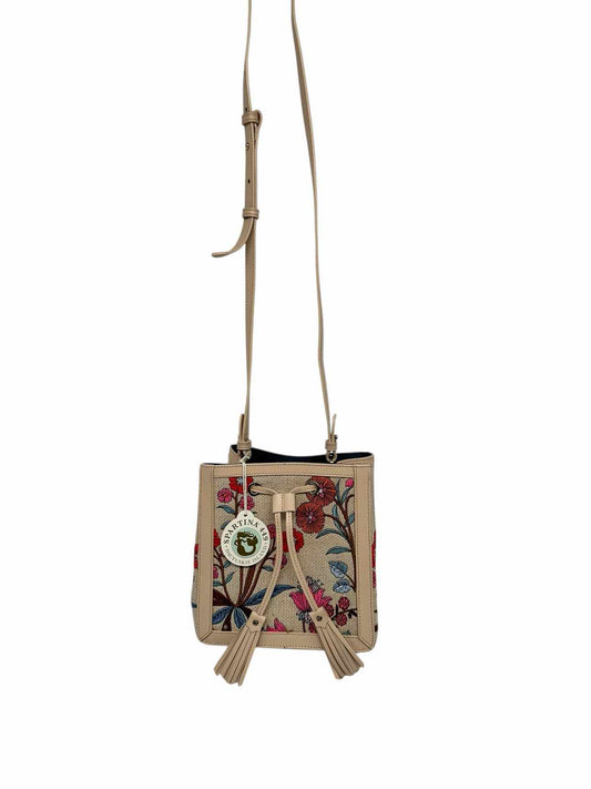 Spartina 449 Natalie Drawstring Oyster Factory Floral Springs  **NEW**