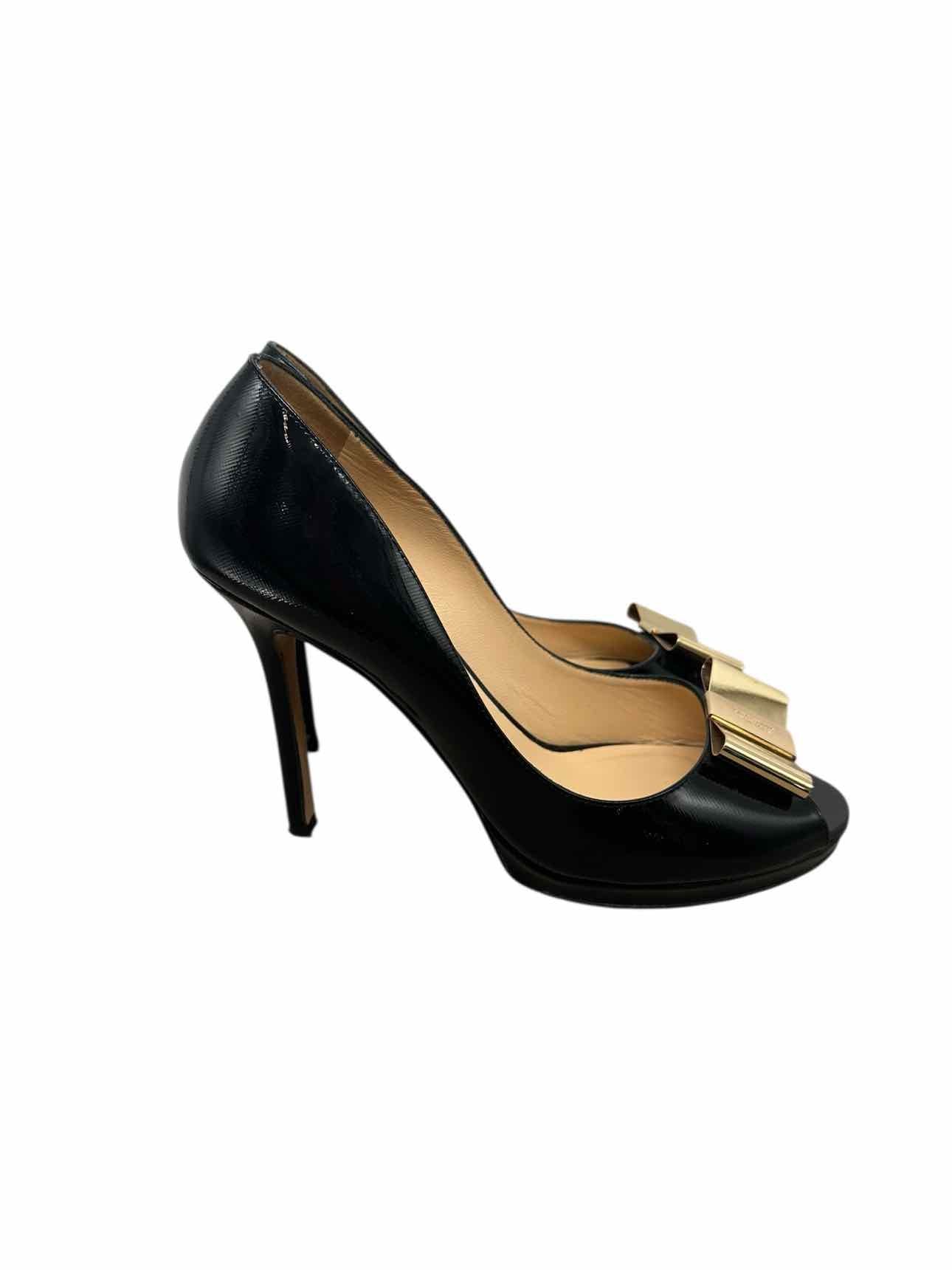 Kate Spade Black Shoe Size 8 Open Toe