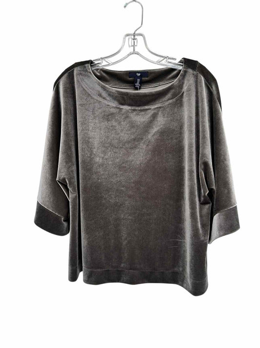 GAP Gray Size M Short Sleeve Top