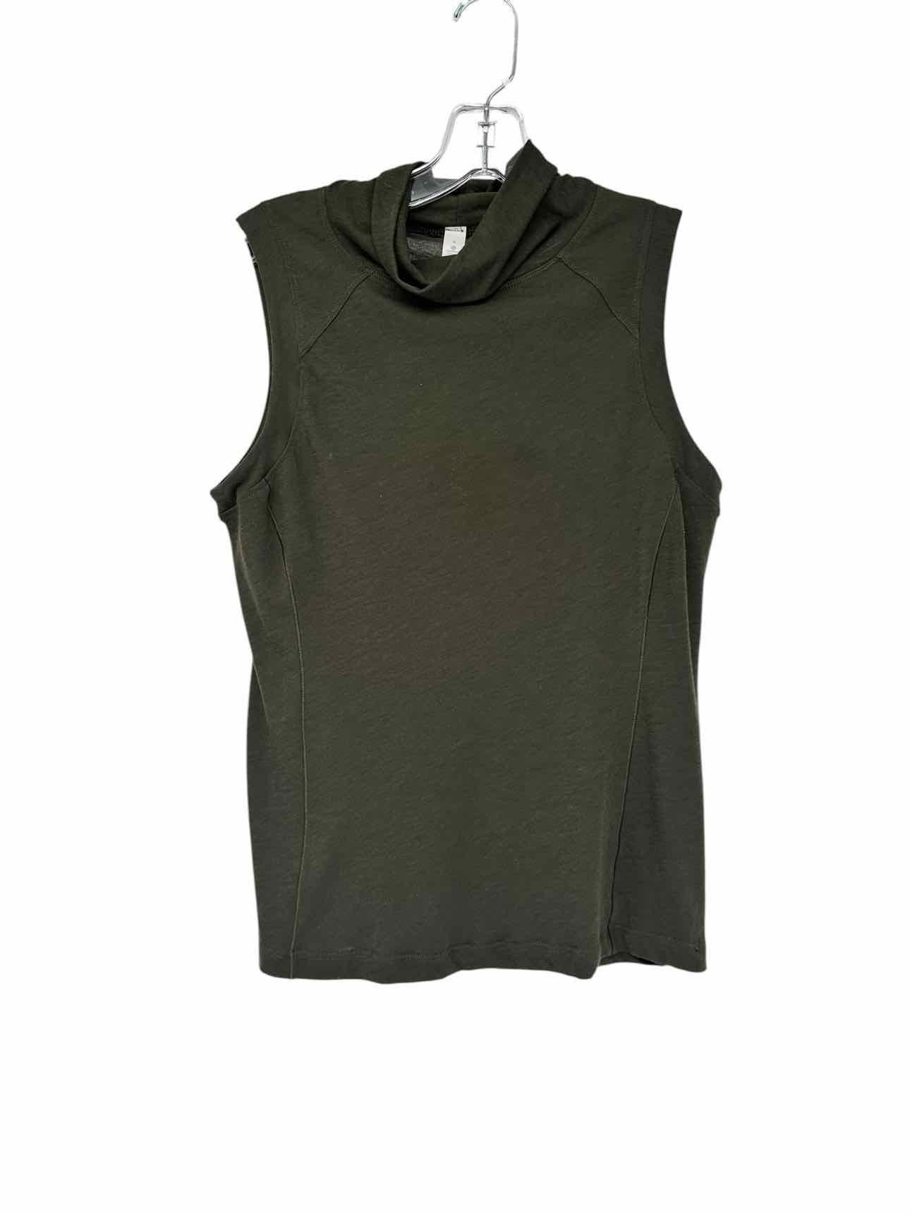 Lululemon Green Cowelneck Sleeveless Top Size 4