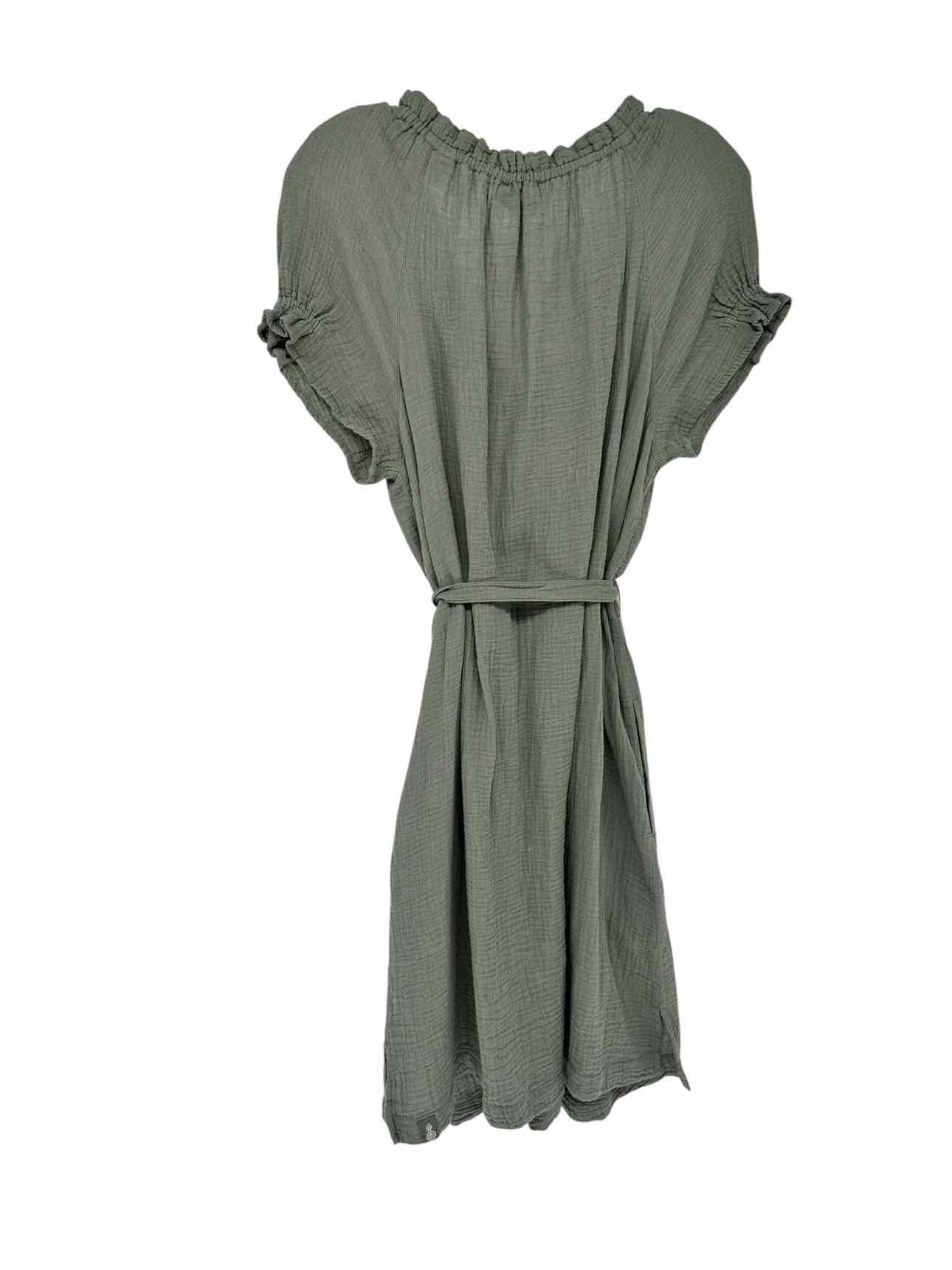 Tommy Bahama Island Gauze Coral Isle Sage Dress Size S **NEW**