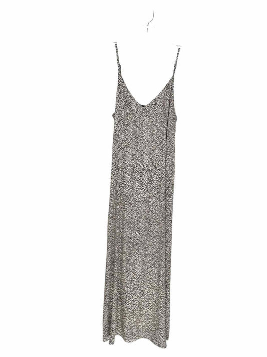 Jenni Kayne Leopard Print Slip Dress Beige Size S