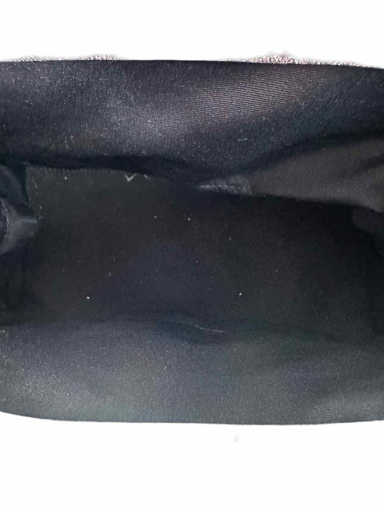 Kate Spade Trista Glitter Shopper Navy Leather Tote