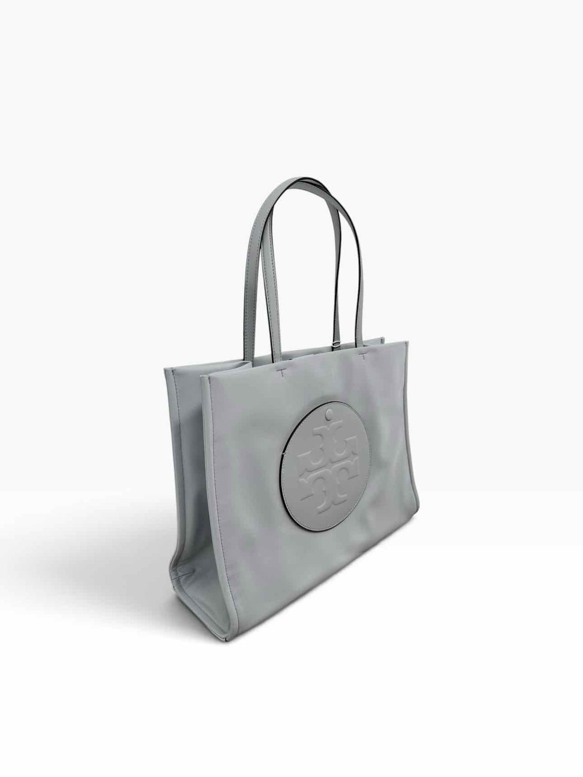 Tory Burch Ella Small Tote in Gray Blue  **NEW**