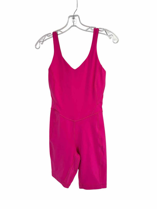 Lululemon Align Bodysuit Hot Pink Size 2