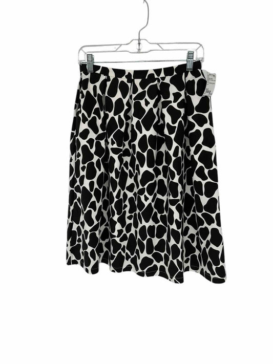 Kingdom & State Black/White Skirt Size M