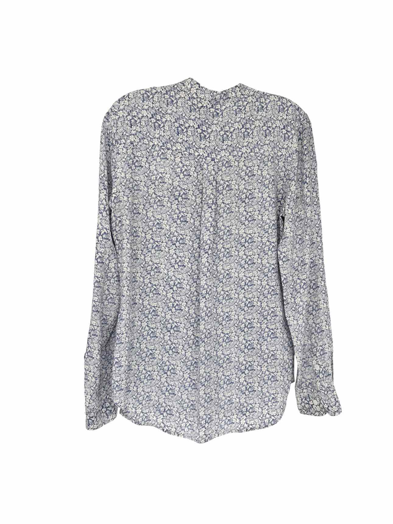 Equipment Femme Lt. Blue Size S Long Sleeve Top