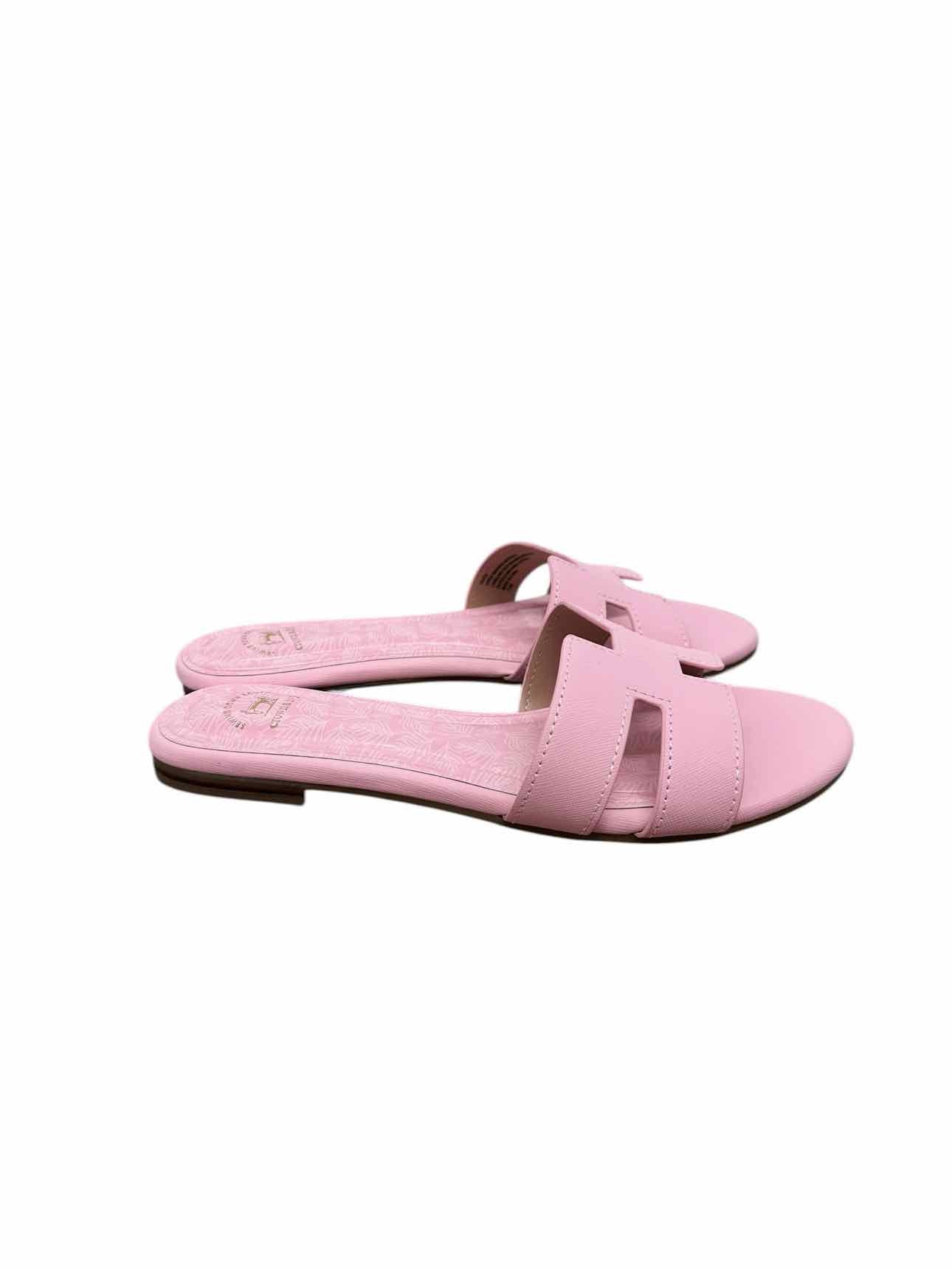 Crown & Ivy Sewing Down South Raven Pink Sandals Shoe Size 7.5 **NEW**