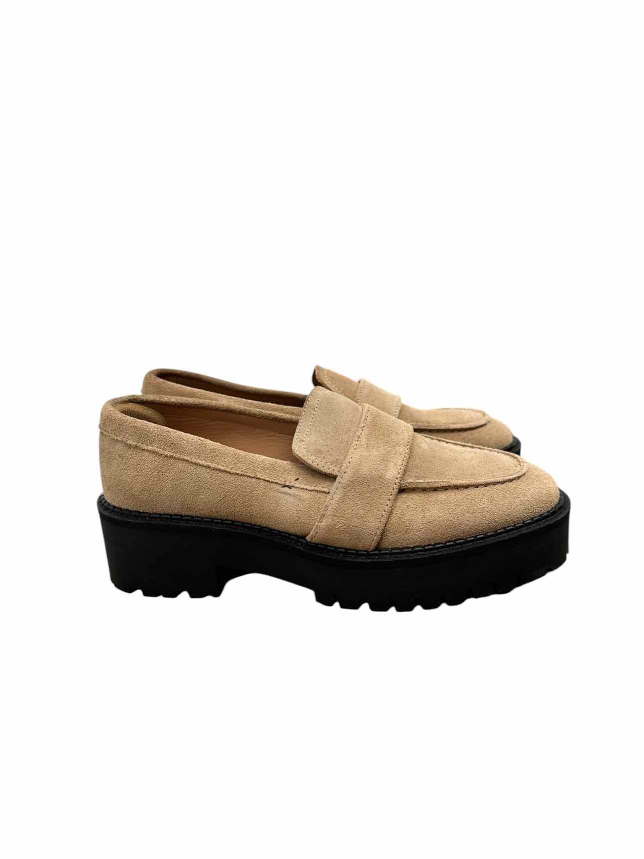 & Other Stories Tan Chunky Loafers Shoe Size 8