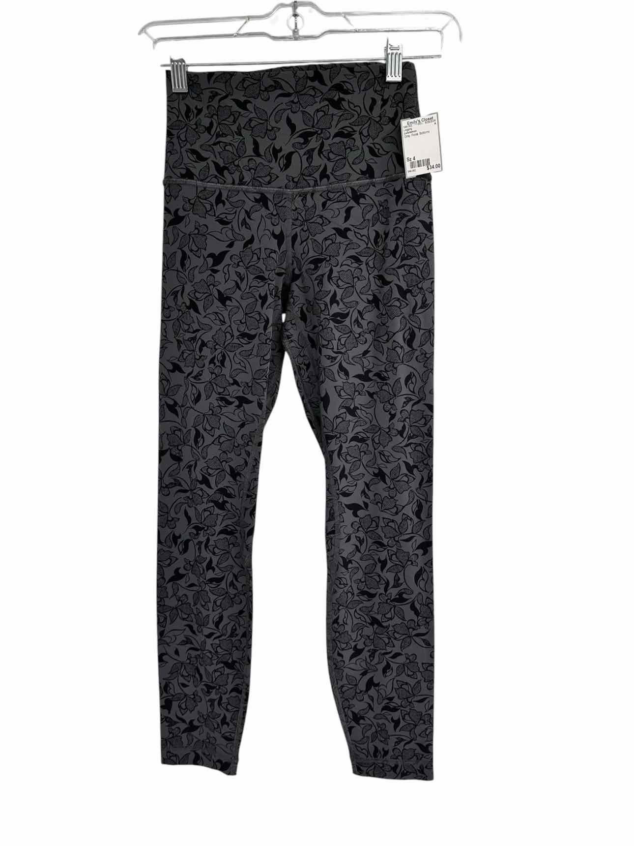 Lululemon Gray Size 4 Legging