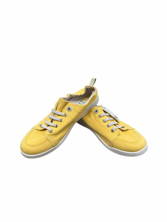 Vionic Beach Pismo Sneakers Yellow Shoe Size 8.5