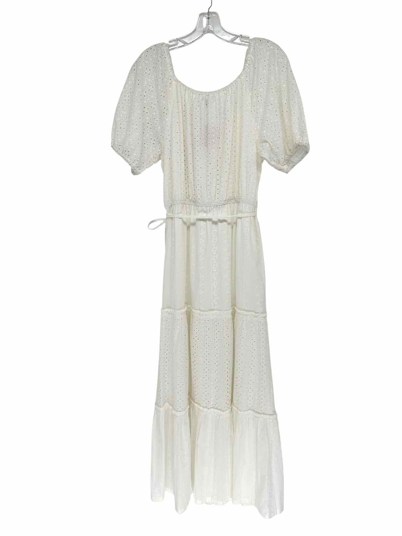 Draper James RSVP White Maxi Dress Size M