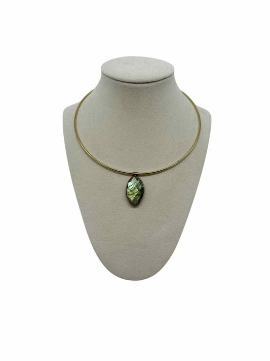 Elizabeth Stone Moon Gazer Pendant w/ Choker Necklace