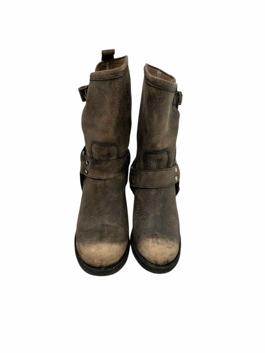 Matisse Tan Helms Harness Boots Shoe Size 6