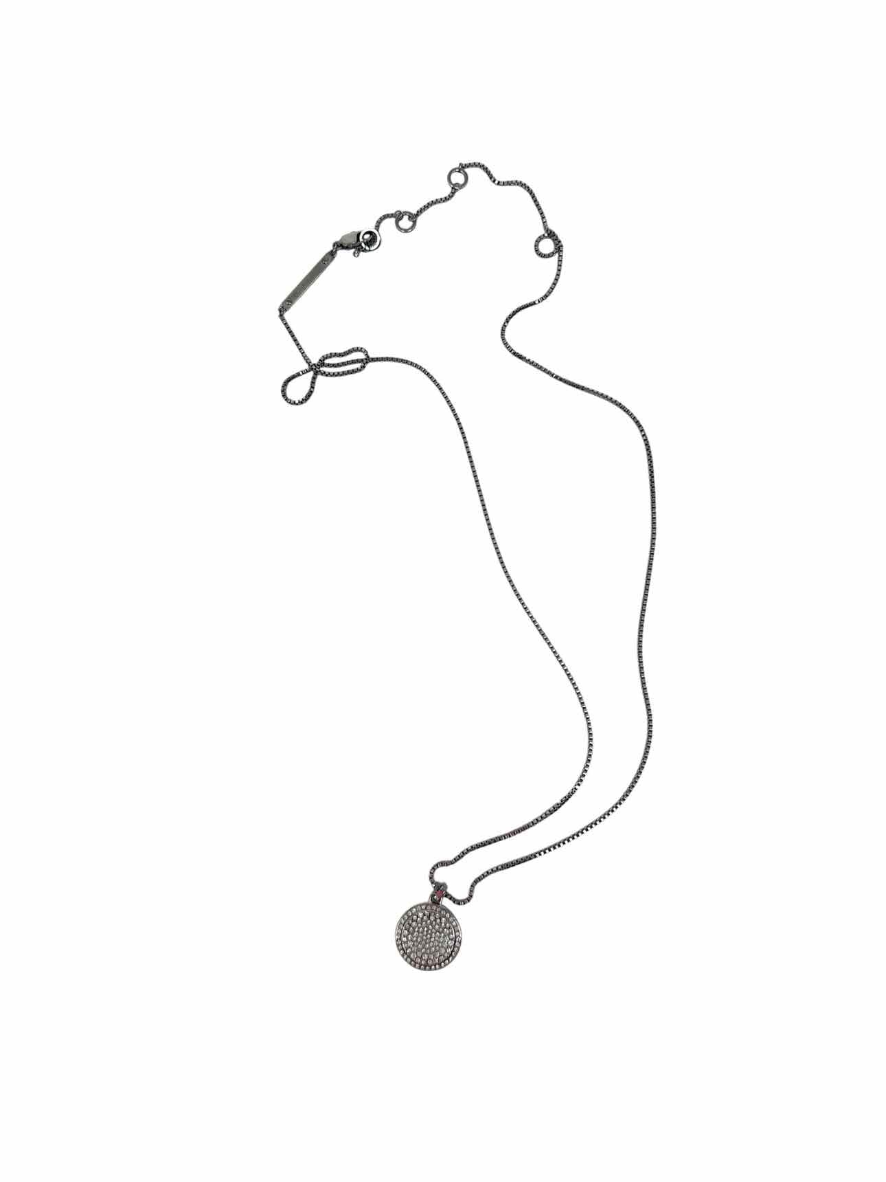 Michael Kors Stainless Steel Rhinestone Necklace