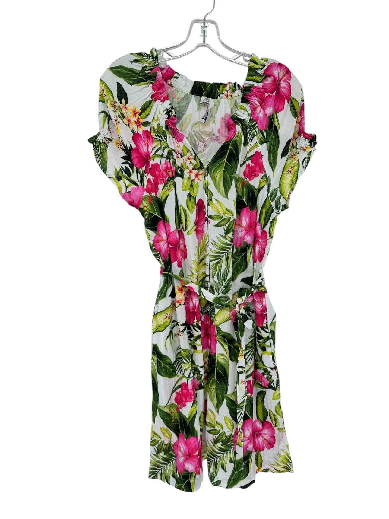 Tommy Bahama Island Gauze Grand Villa Multi-Color Dress Size S **NEW**