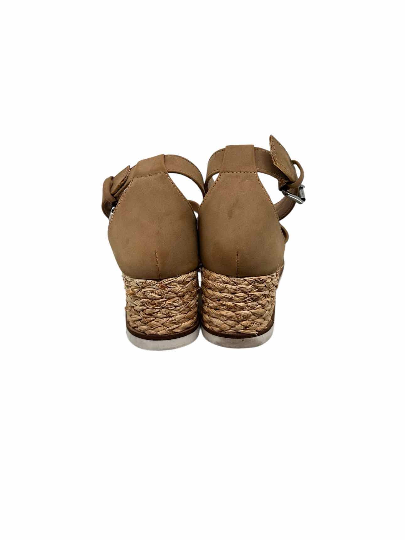Dolce Vita Baker Espadrille Wedge Sandals Shoe Size 8