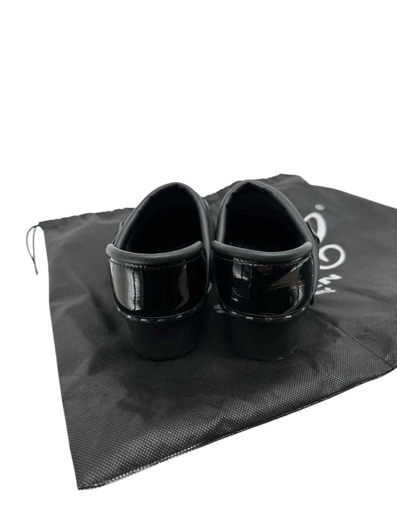 C&C Swedent Magic Full Back Clogs Black Shoe Size 6.5