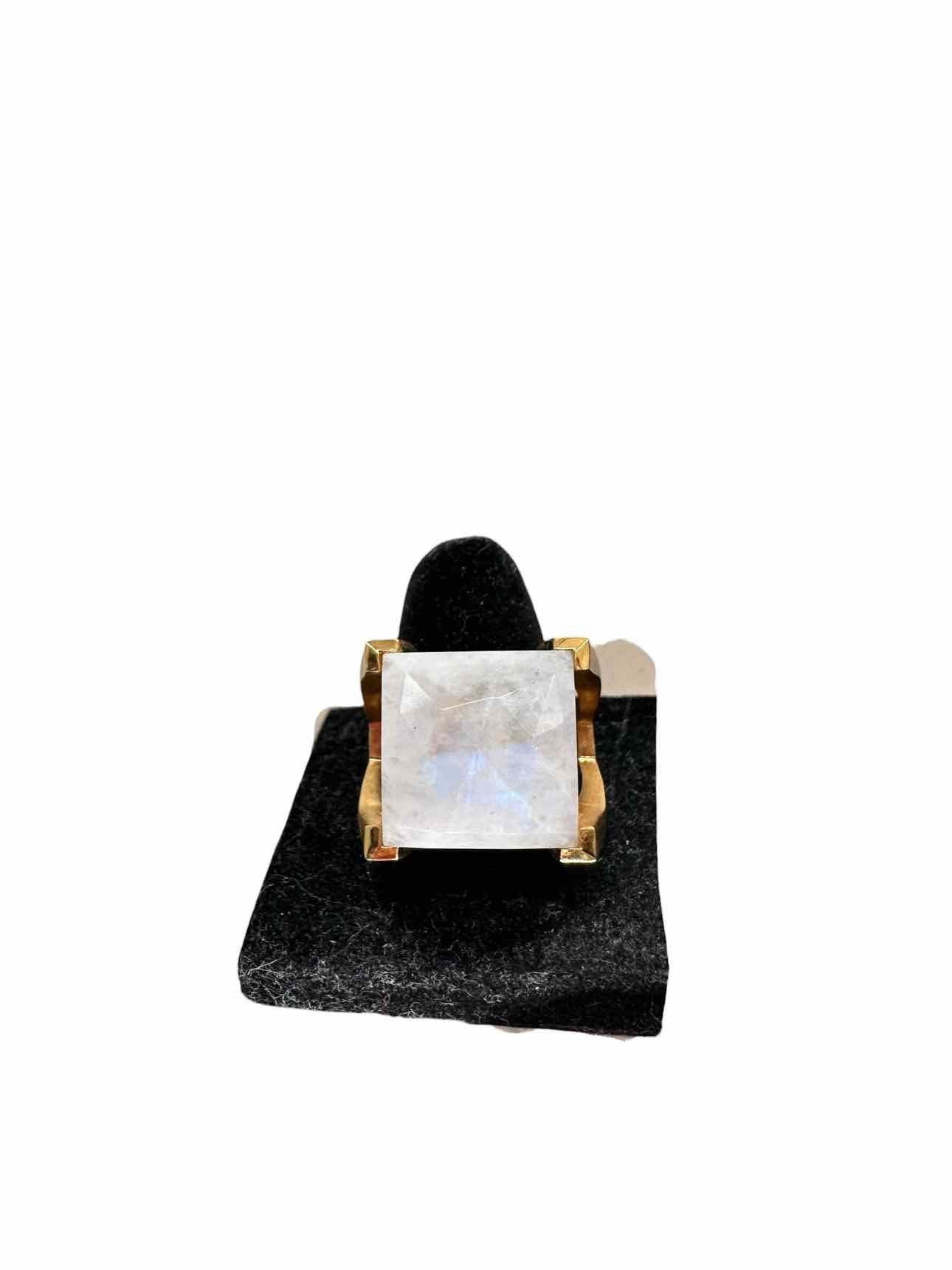 Dean Davidson Plaza Ring in Rainbow Moonstone