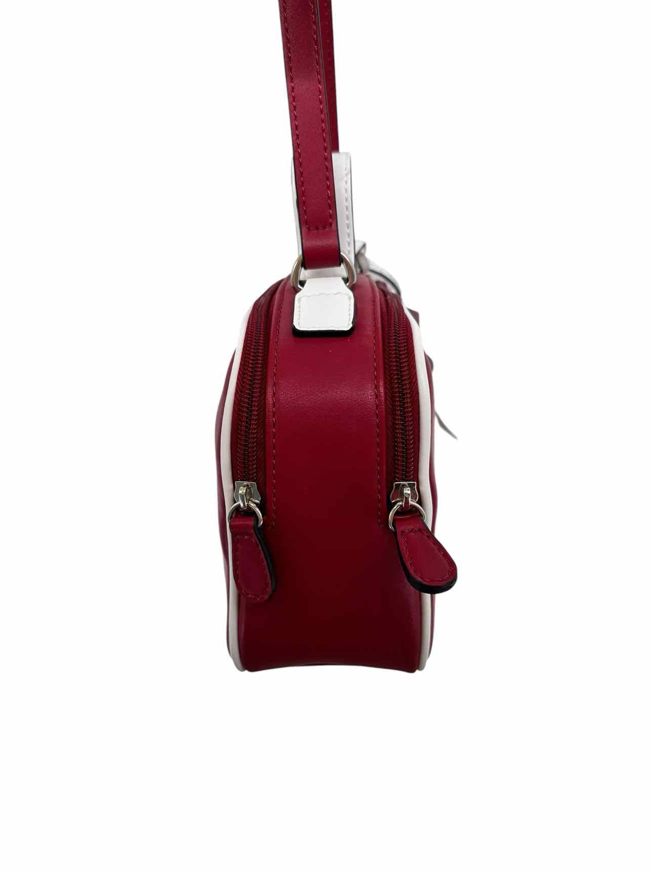 Nine West Table Treasures Red Faux Leather Crossbody **NEW**