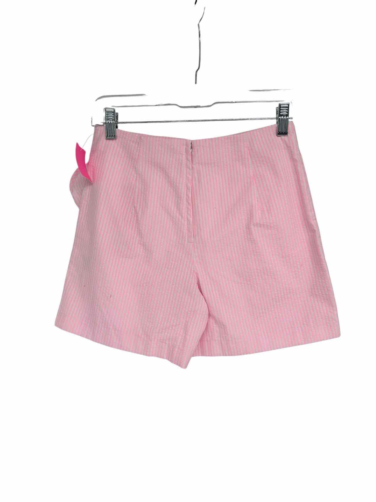 Lilly Pulitzer Faye Skort in Capri Coral Seersucker Size 00 **NEW**