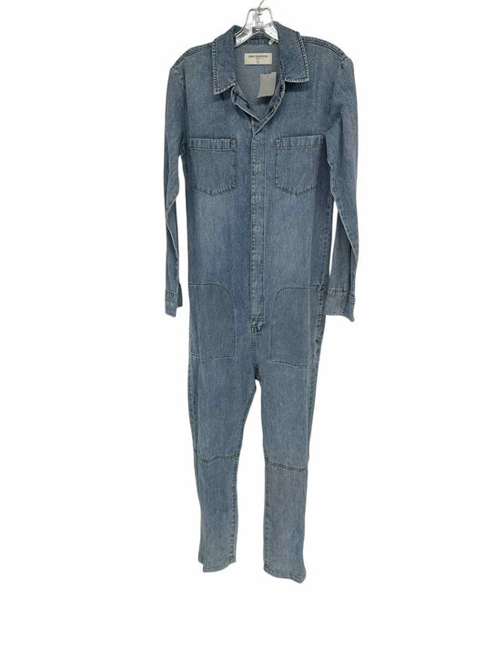 One Teaspoon Pacifica Paradise Utility Jumpsuit Blue Size XS