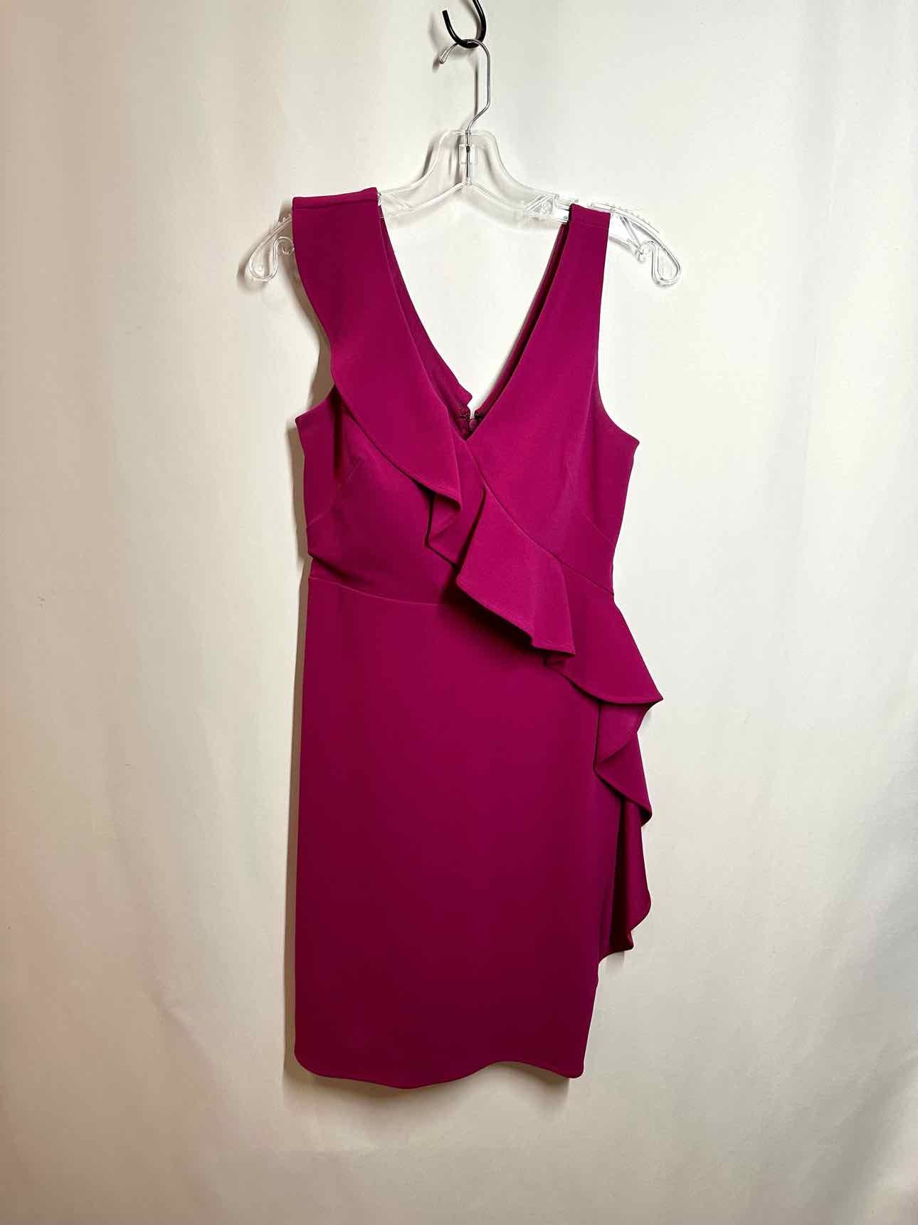 Night Way Fuschia Size 4 Dress