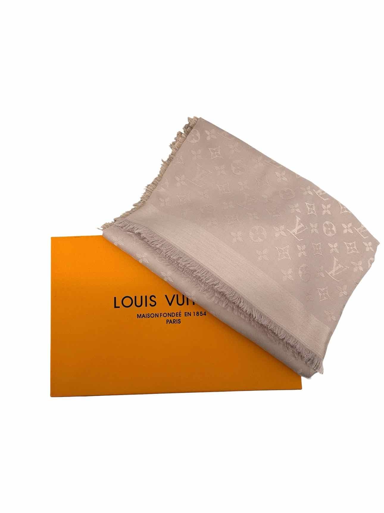 Louis Vuitton Monogram Silk Scarf w/ Box