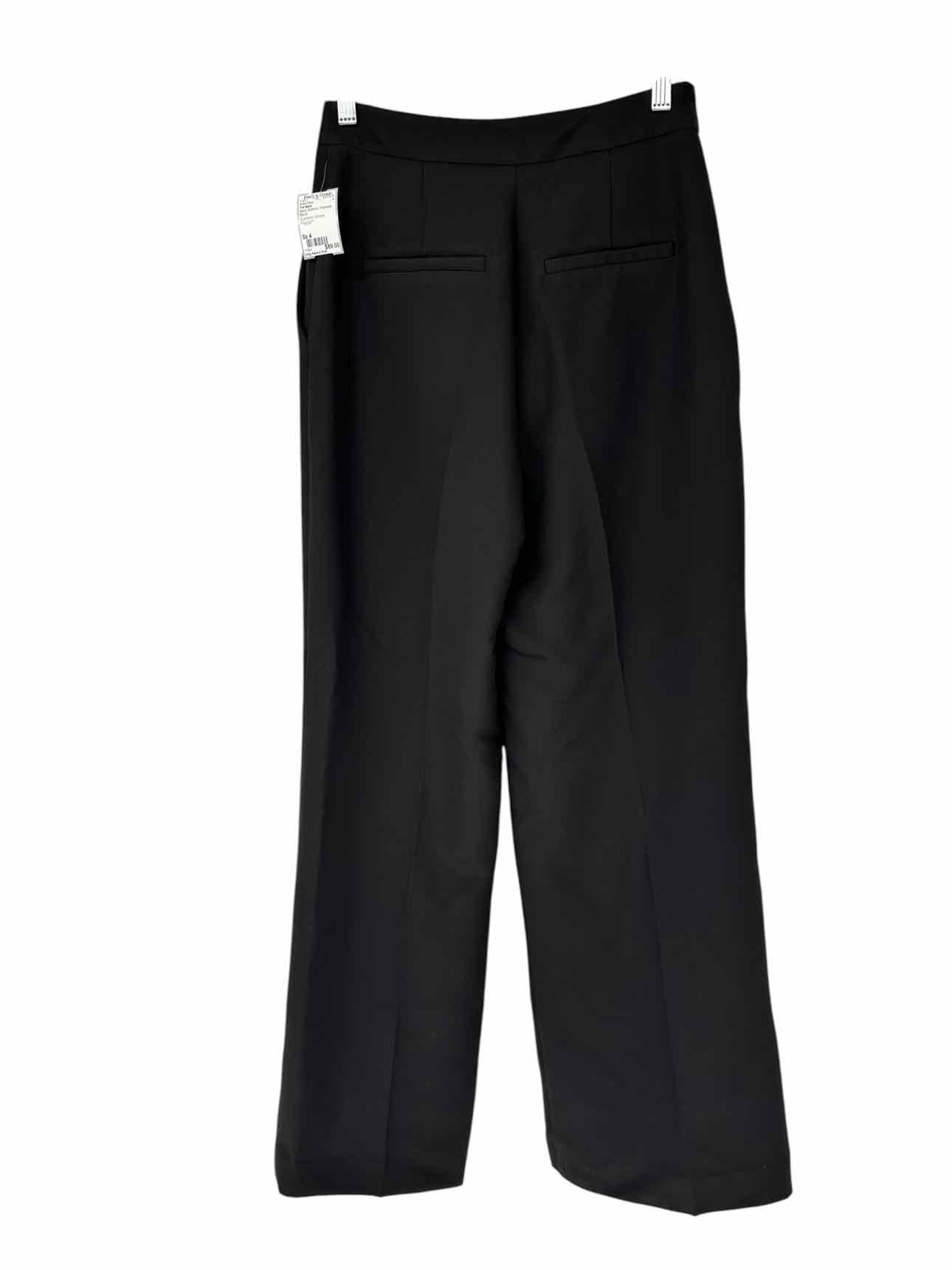 Ted Baker Summer Soiree Black Dress Pants Size 4  **NEW**