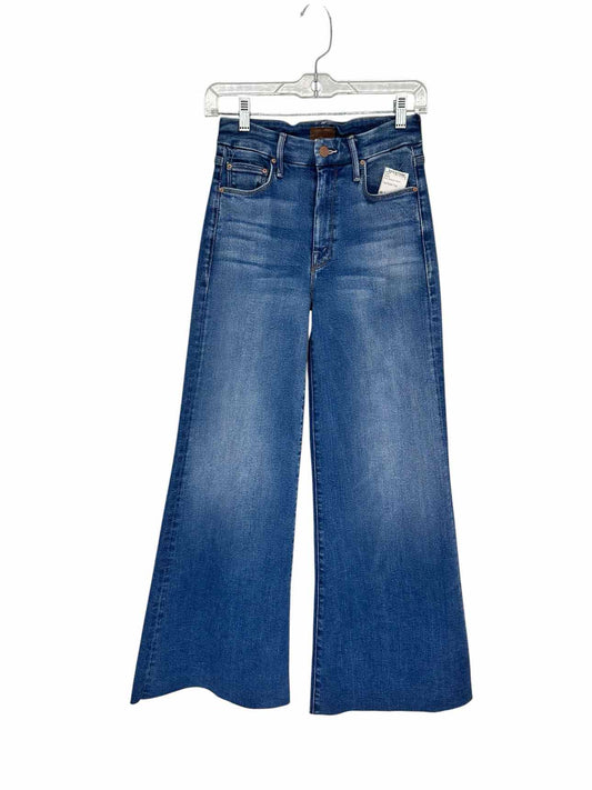 Mother The Roller Fray Jeans Blue Size 2