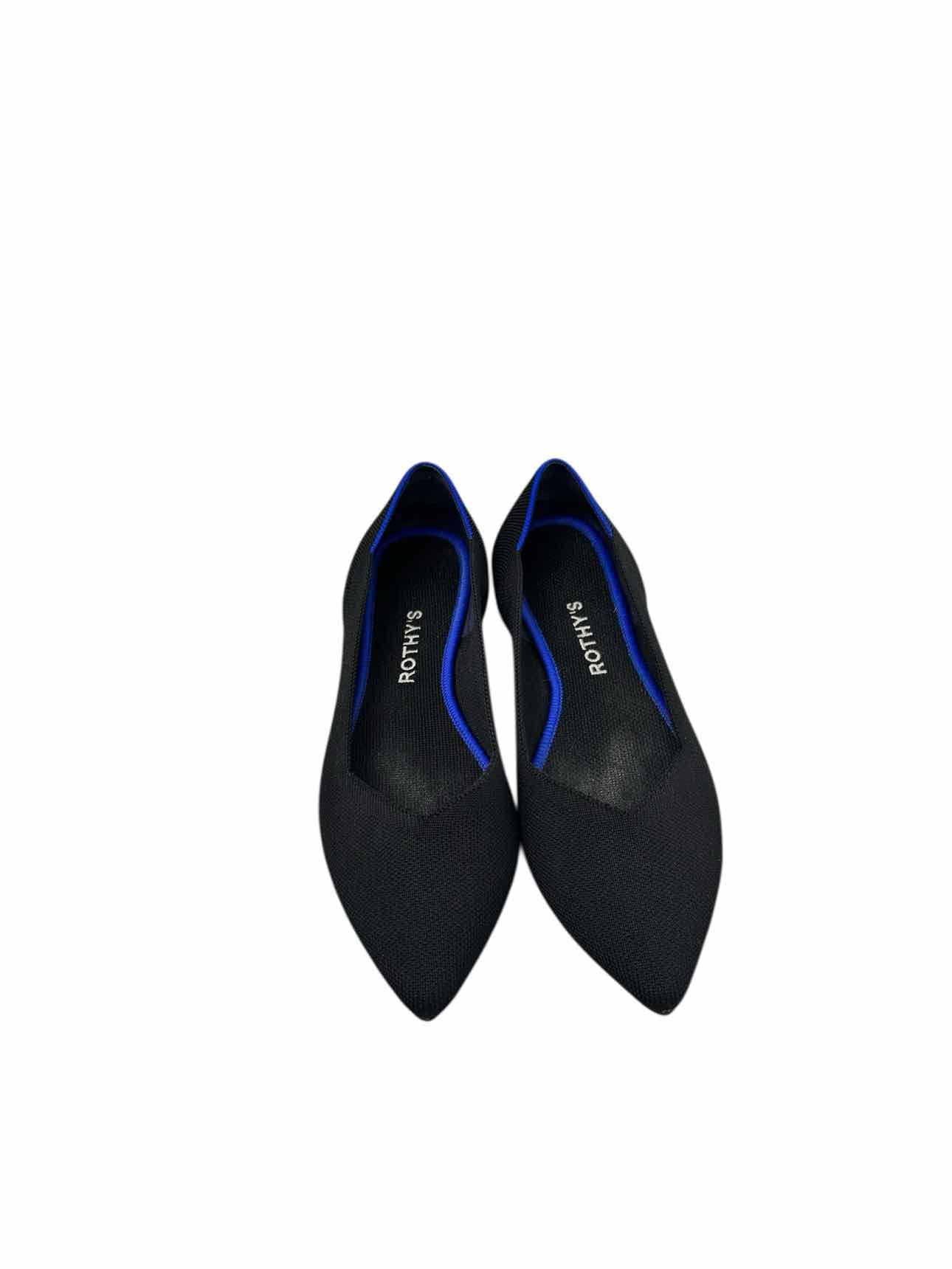 Rothy's Black Shoe Size 9.5 Flats