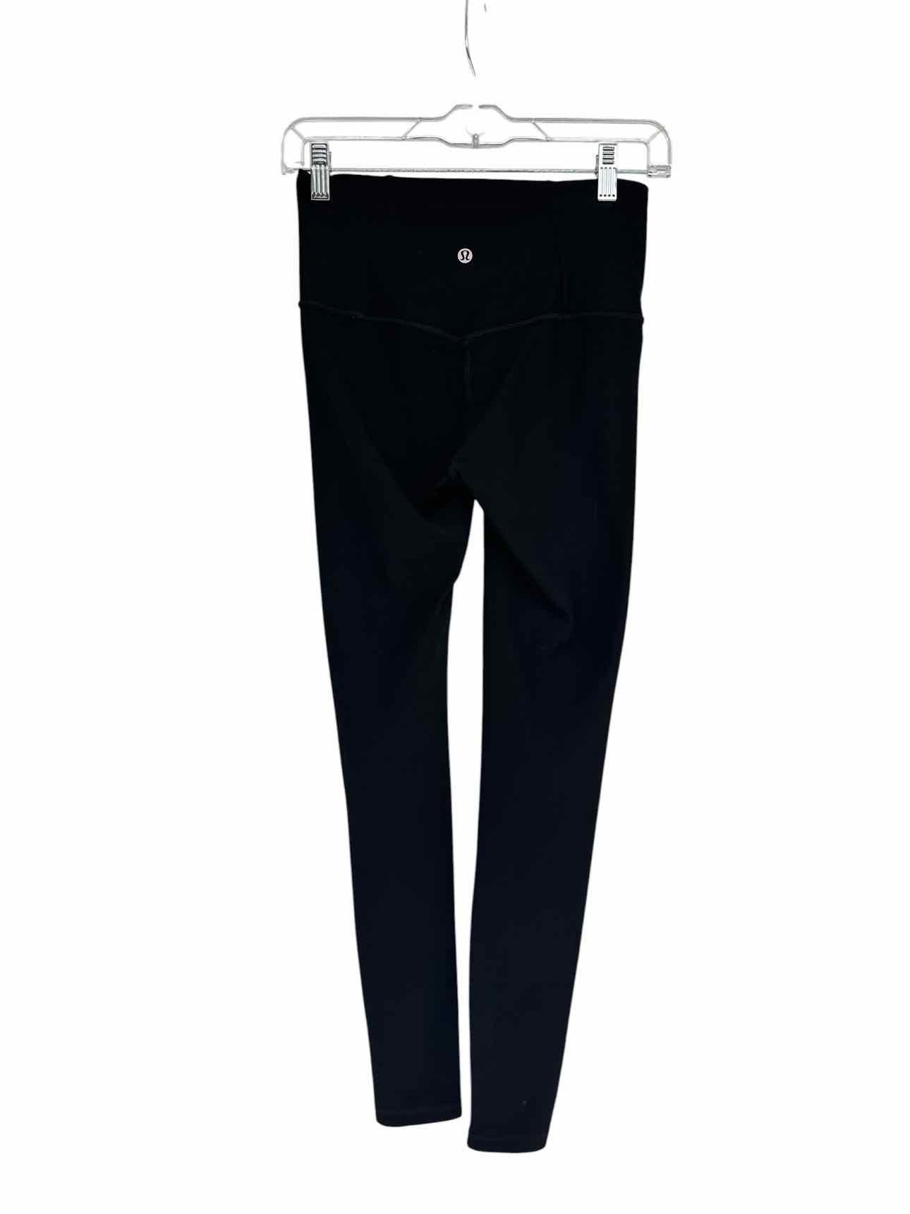 Lululemon Black Size 6 Activewear Leggings