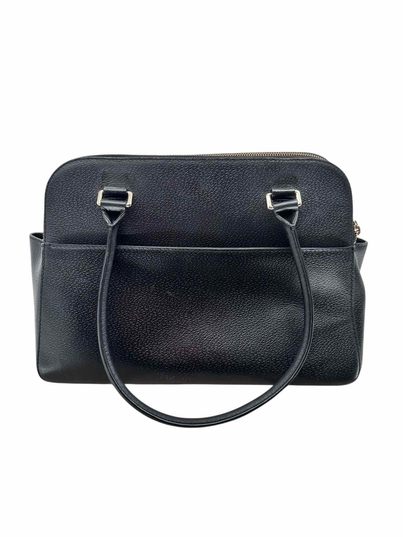 Kate Spade Terri Grove Street Black Leather Tote