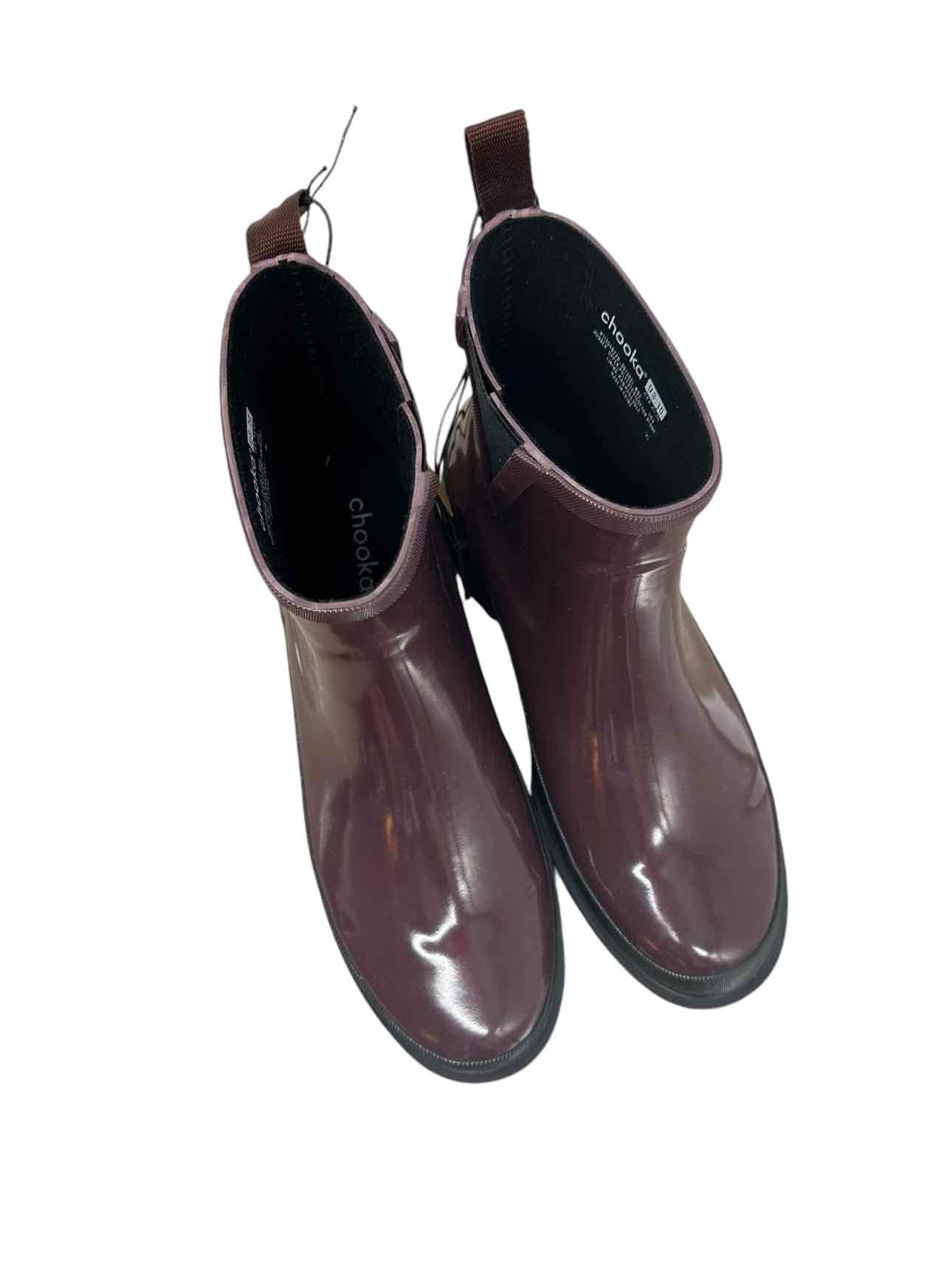 Chooka Plum Size 10 Rain Boots **NEW**