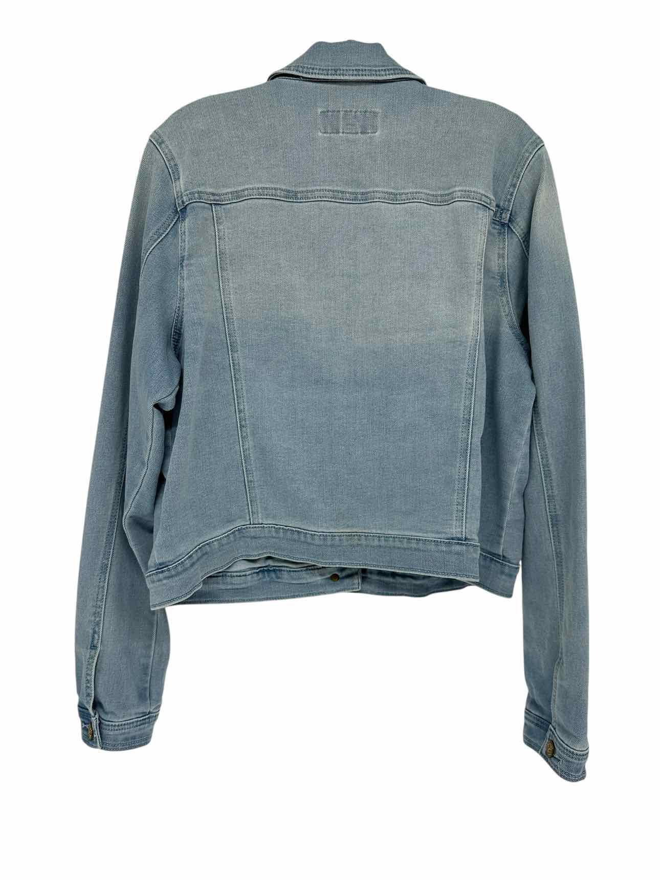 Draper James RSVP Lt. Blue  Jean Jacket Size XL