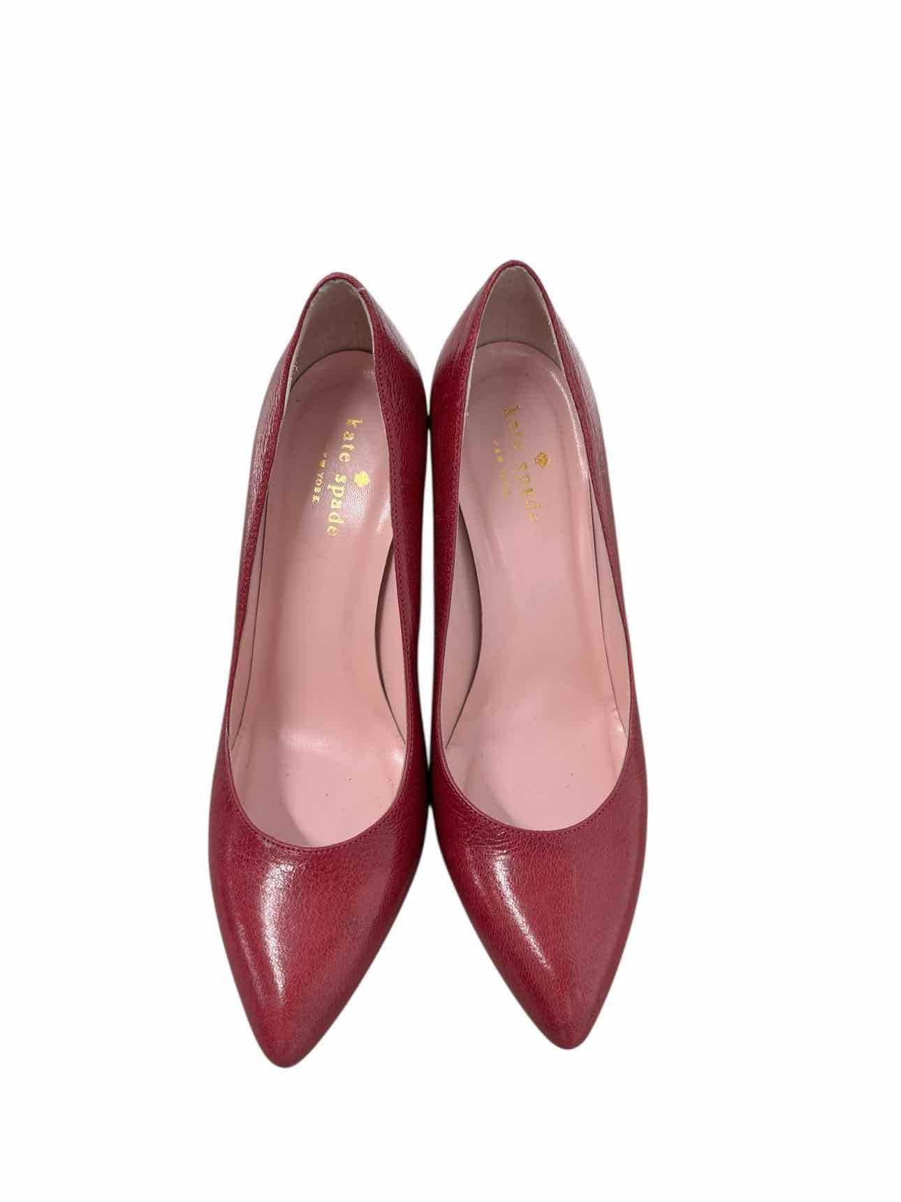 Kate Spade Leslie Pumps Red Shoe Size 7.5