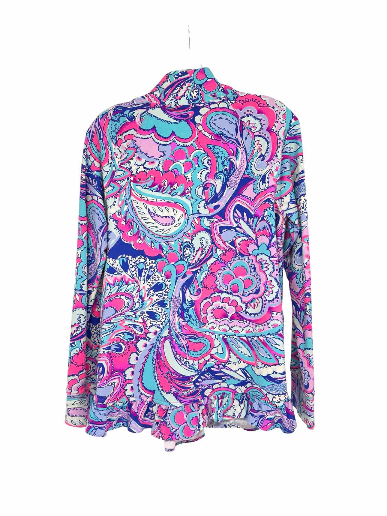 Lilly Pulitzer Killian Half-Zip Popover in Pink Tropics Size M