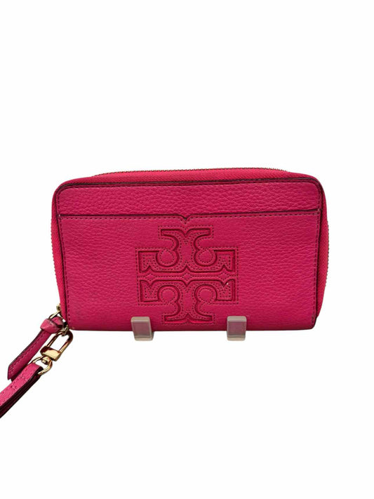 Tory Burch Harper Zip Around w/ Wristlet Strap