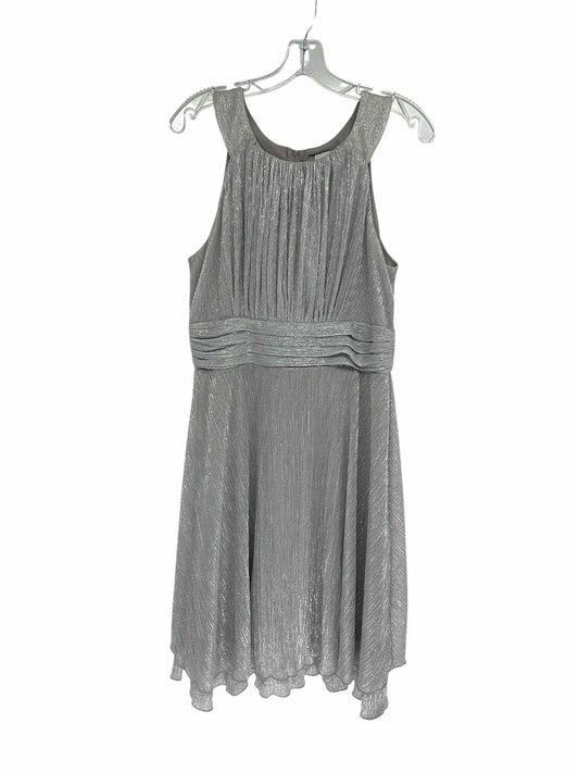 J. Taylor Silver Size 6 Dress