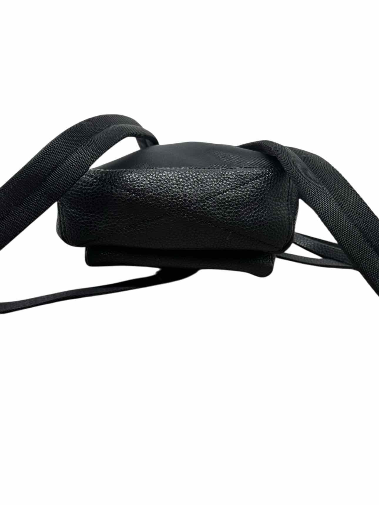 Marc Jacobs Black Leather Mini Backpack