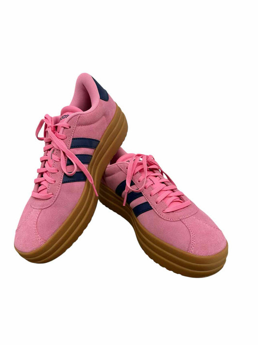 Adidas VL Court Bold Pink Sneakers Shoe Size 10 **NEW**