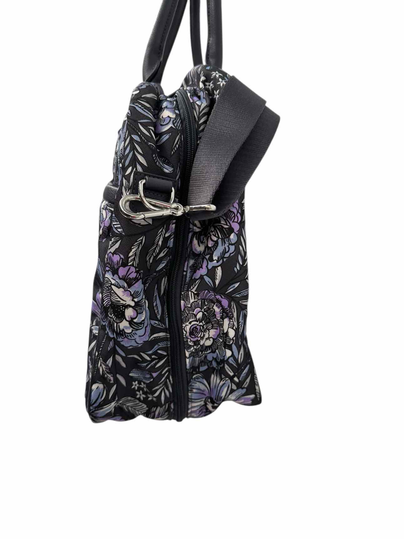 Vera Bradley Iconic Lay Flat Weekender Bag in Lavender Bouquet  **NEW**