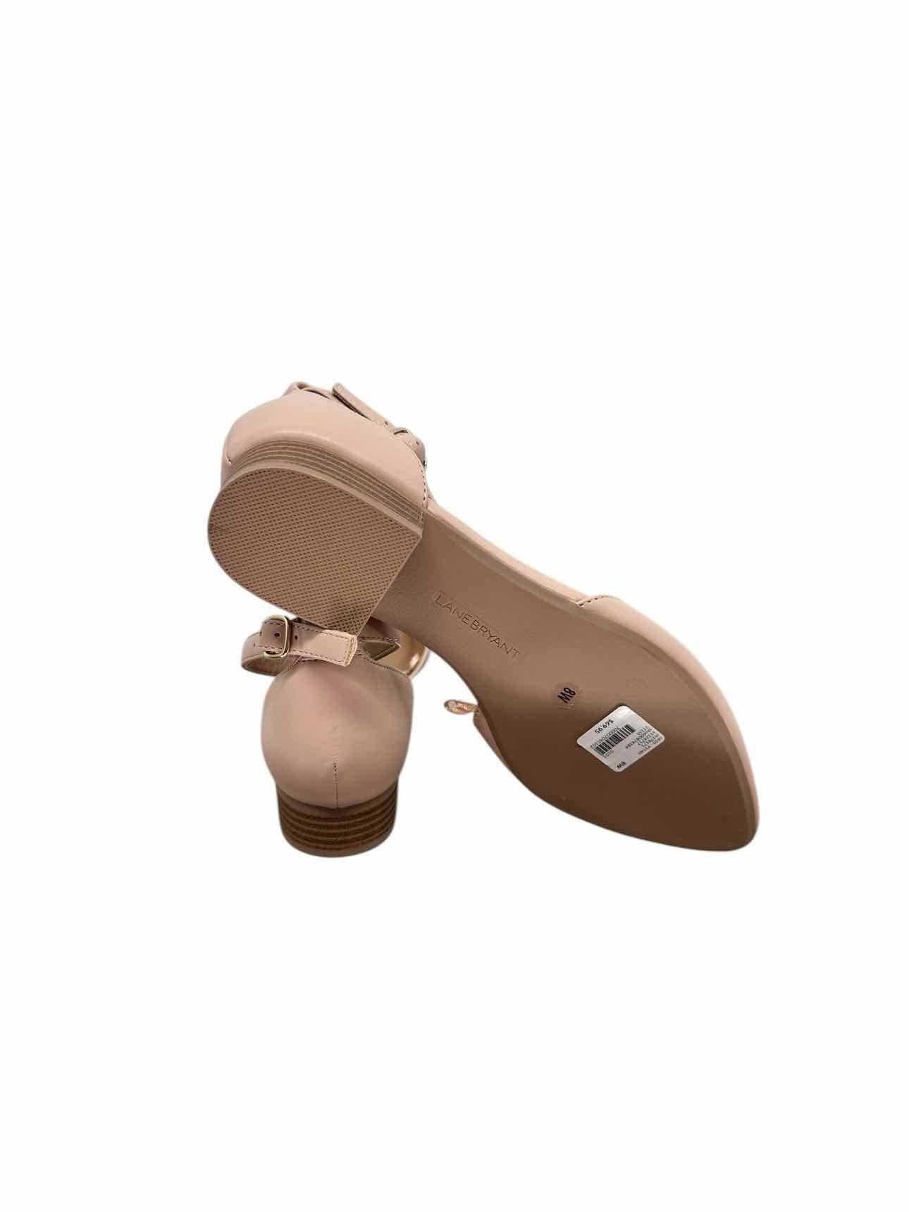 Lane Bryant Beige Shoe Size 8W Pumps **NEW**