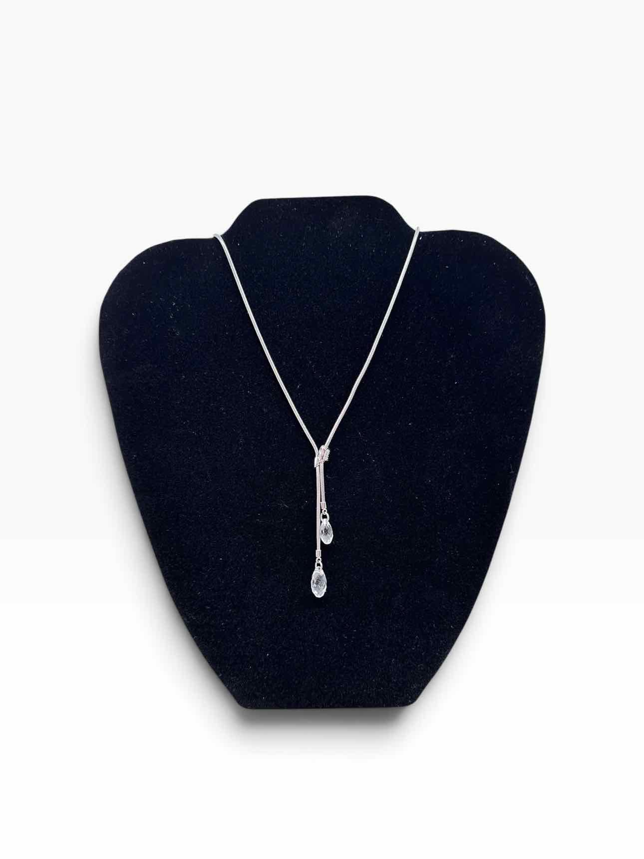 Crystal Swarovski Gillian Lariat Necklace