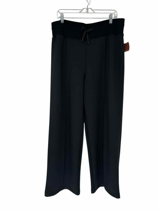 Spanx AirEssentials Wide Leg Black Sweatpants Size 1X